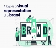 A logo is a visual representation of a brand